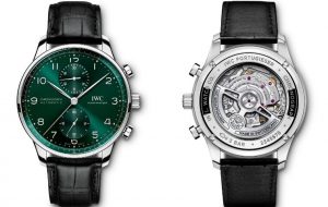 Green Dials Replica IWC Portugieser