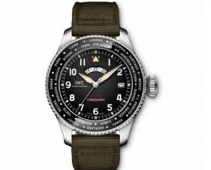 Green Fabric Strap Replica IWC