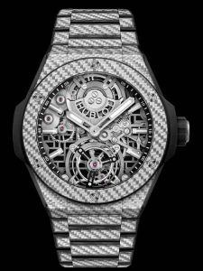 Best Quality Hublot Big Bang Integrated Tourbillon Full Carbon Replica Watches UK