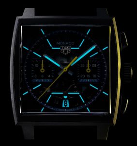 High Quality Swiss TAG Heuer Dark Blue Skeleton Monaco Fake Watches UK