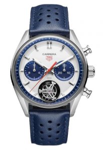 AAA Top Fake TAG Heuer Carrera Chronograph Tourbillon Blue Panda Watches UK