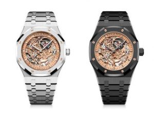 New UK 2024 Best Quality Replica Audemars Piguet Royal Oak Double Balance Wheel Openworked Watches