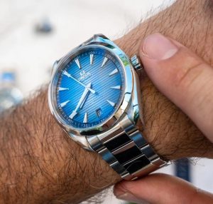 UK Best Replica Omega Seamaster 150M Aqua Terra Summer Blue Watches