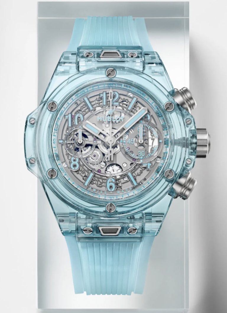 High Quality Swiss Hublot Big Bang Unico Water Blue Sapphire Replica Watches UK