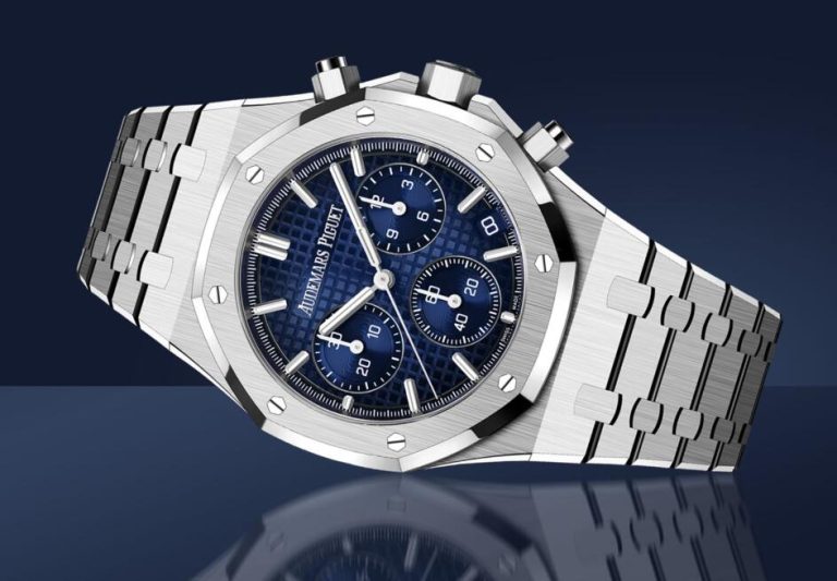 Top Smoked Blue Audemars Piguet Royal Oak 41MM Replica Watches Sale
