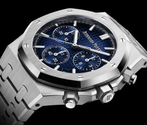 UK Top Smoked Blue Audemars Piguet Royal Oak 41MM Replica Watches For Sale