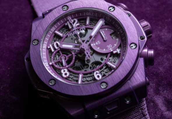 Perfect Fake Hublot Big Bang UNICO Summer Purple Watches