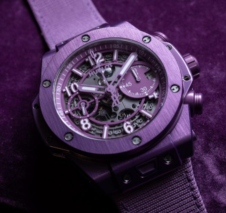 Perfect Fake Hublot Big Bang UNICO Summer Purple Watches