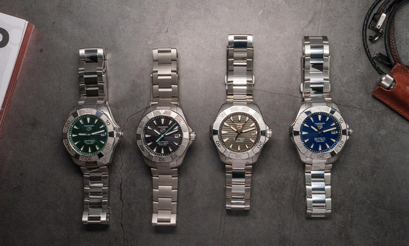 AAA Replica TAG Heuer Aquaracer Professional 200 Solargraph Watches
