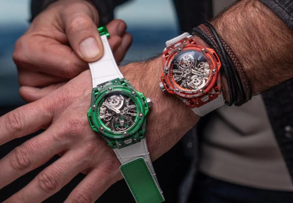 Cheap Replica Hublot Big Bang Tourbillon Novak Djokovic GOAT Watches